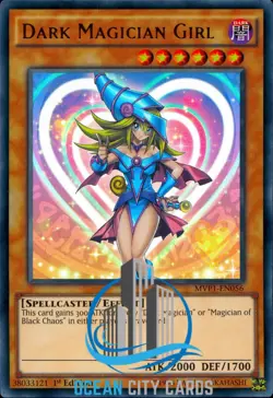Yugioh Dark Magician Girl MVP1-EN056 Ultra Rare 1st Edition - Image 1
