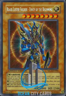 Yugioh Black Luster Soldier - Envoy of the Beginning Ltd Secret MC2-EN004 - Image 1