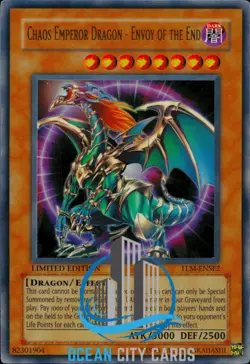 Yugioh Chaos Emperor Dragon - Envoy of the End TLM-ENSE2 NM - Image 1