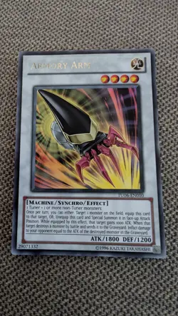 Yugioh Armory Arm TU06-EN010 - Image 1