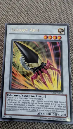 Yugioh Armory Arm TU06-EN010 - Image 3