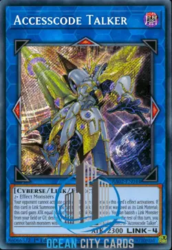 Yugioh RA02-EN044 Accesscode Talker Secret Rare 1st Edition - Image 1