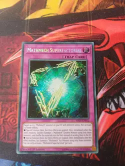 Yugioh Mathmech Superfactorial MYFI-EN012 Secret Rare 1st Edition - Image 1