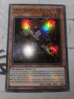 Yugioh Super Quantum Red Layer OP14-EN006 Super Rare - Image 1