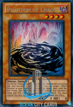 Yugioh LCGX-EN193 Phantom Of Chaos Secret Rare NM - Image 1