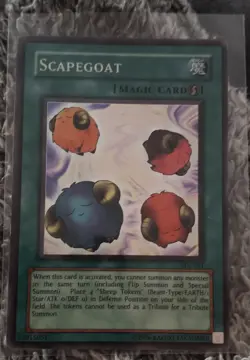 Scapegoat SDJ-041 Super Rare Yugioh Card LP - Image 1