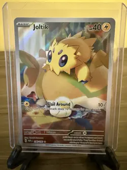 Joltik - 196/182 - Illustration Rare - Paradox Rift - Pokemon Card - NM/M - Image 1