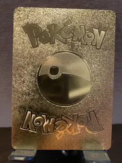 Unown Foil Metal Pokemon Pokemon Fan Art Collectible Card Trading - Image 2