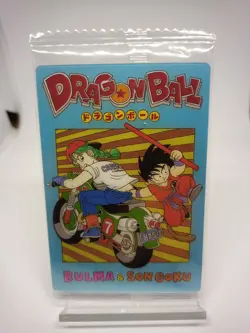 Dragon Ball Card 7-27 CR Bulma Son Goku BANDAI MADE IN JAPAN - Image 1