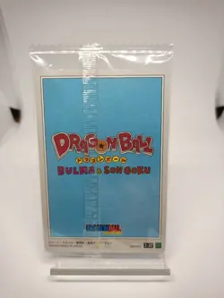 Dragon Ball Card 7-27 CR Bulma Son Goku BANDAI MADE IN JAPAN - Image 2