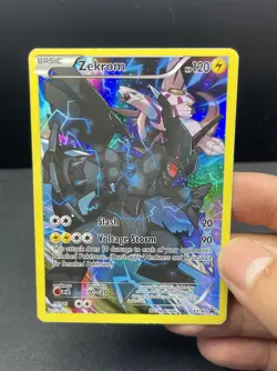 Zekrom XY76 Black Star Promo Full Art Holo Pokemon Card - Image 5
