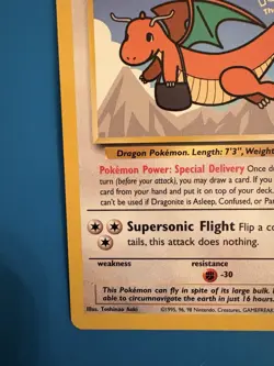 Pokemon TCG Dragonite Promo WB the First Movie Stamped Card -LP - Image 5