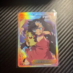 Marnie & Morpeko Holo ACG DIY Goddess Story Pokemon Waifu Trainer Card - Image 1