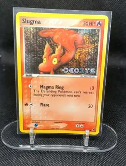 Pokemon Card Slugma 75/107 EX Deoxys Reverse Holo - Image 1