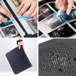 Trading Card Binder, 900 Pockets Sleeves with Zipper, Double Sided Pockets Ca... - Image 4