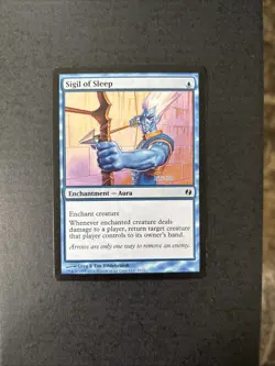 MTG 1X Sigil of Sleep X1 Duel Decks: Venser Vs Koth Magic - SP/NM - Image 1