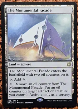 ✨The Monumental Facade✨ MTG | Phyrexia: All Will Be One | NM/M | R 255/271 - Image 1
