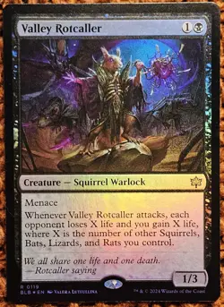 ✨Valley Rotcaller✨ MTG | Bloomburrow | Foil | NM/M | R 0119 - Image 1