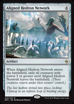 Aligned Hedron Network - Light Play MTG Battle for Zendikar - Image 1