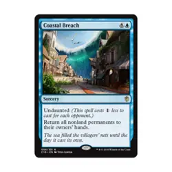 WOTC MTG Commander 2016 Coastal Breach (R) EX - Image 1