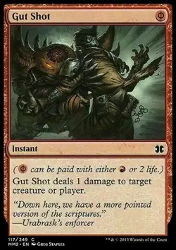 Gut Shot ~ Modern Masters 2015 [ Excellent ] [ Magic MTG ] - Image 1