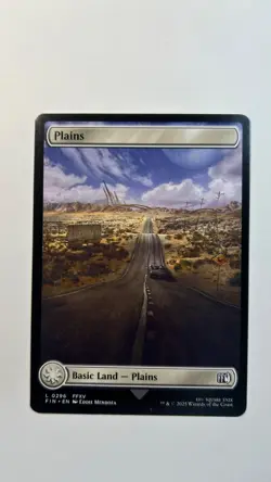MTG Final Fantasy Plains #296 Magic the Gathering - Image 1