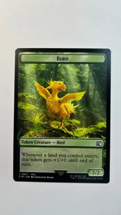 MTG Final Fantasy Double Sided Token Hero Bird #009/00172 Magic the Gathering - Image 2