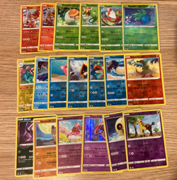 Crown Zenith Near Complete Master Set 40x Pokemon Card Holo Reverse - Image 2