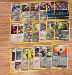 Crown Zenith Near Complete Master Set 40x Pokemon Card Holo Reverse - Image 3
