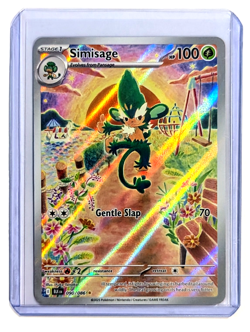 Simisage 090/086 Illustration Rare Holo Black Bolt POKEMON TCG S&V BLK EN NM/M - Image 4