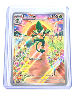 Simisage 090/086 Illustration Rare Holo Black Bolt POKEMON TCG S&V BLK EN NM/M - Image 5