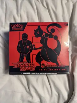 Pokemon Center PKC Destined Rivals Elite Trainer Box ETB - Sealed - Genuine ✅ - Image 1