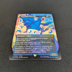 MTG \>> Traveling Chocobo (Neon Ink Blue) (NM) <<// - Image 3