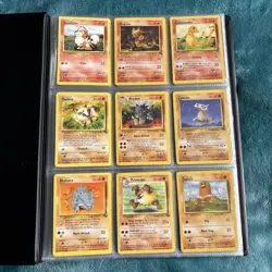 Old Vintage Wotc Pokemon Tcg Binder Bundle Joblot X86 Cards No Duplicates - Image 3