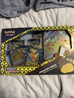 Pokemon TCG: Crown Zenith Special Collection - Pikachu VMAX - NEW AND SEALED✅ 820650851889 - Image 1