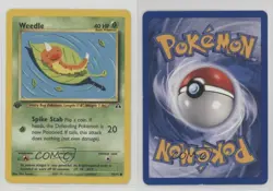 Weedle 1st Ed. Pokemon Neo Discovery #70 2001 15fy - Image 3