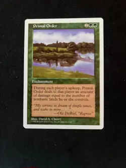 Magic The Gathering 5th Edition Primal Order MTG TCG NM - Image 1