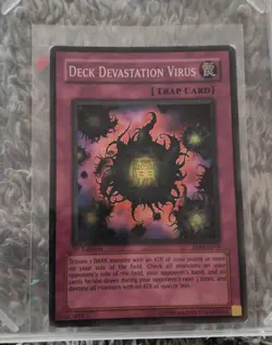 Yugioh Deck Devastation Virus FET-EN058 Super Rare 1st Edition - Image 1