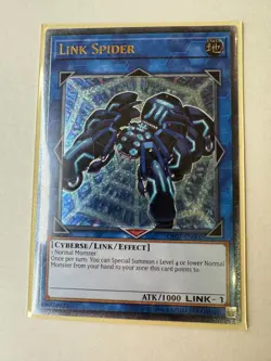 YUGIOH Link Spider Ultimate Rare OP07-EN002 - Image 1