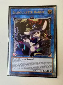 YUGIOH Silhouatte Rabbit Ultimate Rare OP27-EN002 - Image 1
