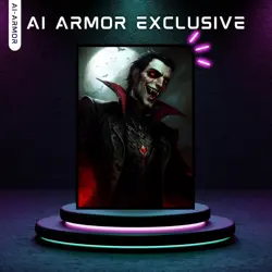 (Vampire) - 100ct Matte TCG/MTG Card Art Sleeves by Ai Armor Multi - Image 2
