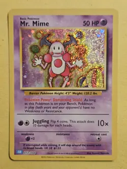 Mr. Mime CLB 013/034 Holo Pokemon Card Game Classic Collection NM - Image 2