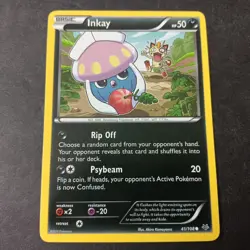 Inkay 41/108 Common - Pokemon XY Roaring Skies Card - Image 1