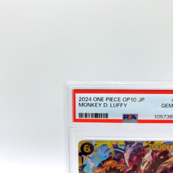 PSA 10 One Piece Card Game Luffy OP10-118 & Roger OP09-118 SEC Set Japanese - Image 5