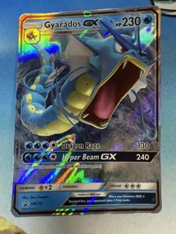Gyarados GX SM212 Full Art Promo Shining Legends Pokemon Card - Image 1
