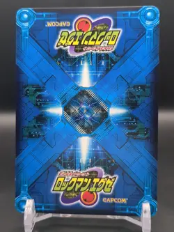 ThunderMan.EXE #NAVI-034 Mega Man EXE Battle Network Card ROCK Bandai 2002 B1 - Image 2