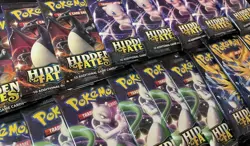 Pokemon Trading Card Game Sun & Moon Hidden Fates Booster Pack (1) - Image 1