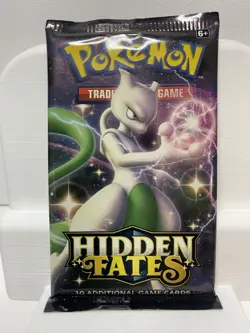 Pokemon Trading Card Game Sun & Moon Hidden Fates Booster Pack (1) - Image 2