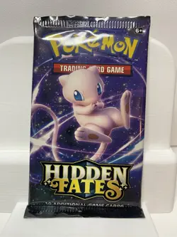 Pokemon Trading Card Game Sun & Moon Hidden Fates Booster Pack (1) - Image 3