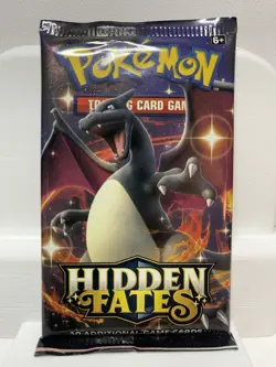 Pokemon Trading Card Game Sun & Moon Hidden Fates Booster Pack (1) - Image 4